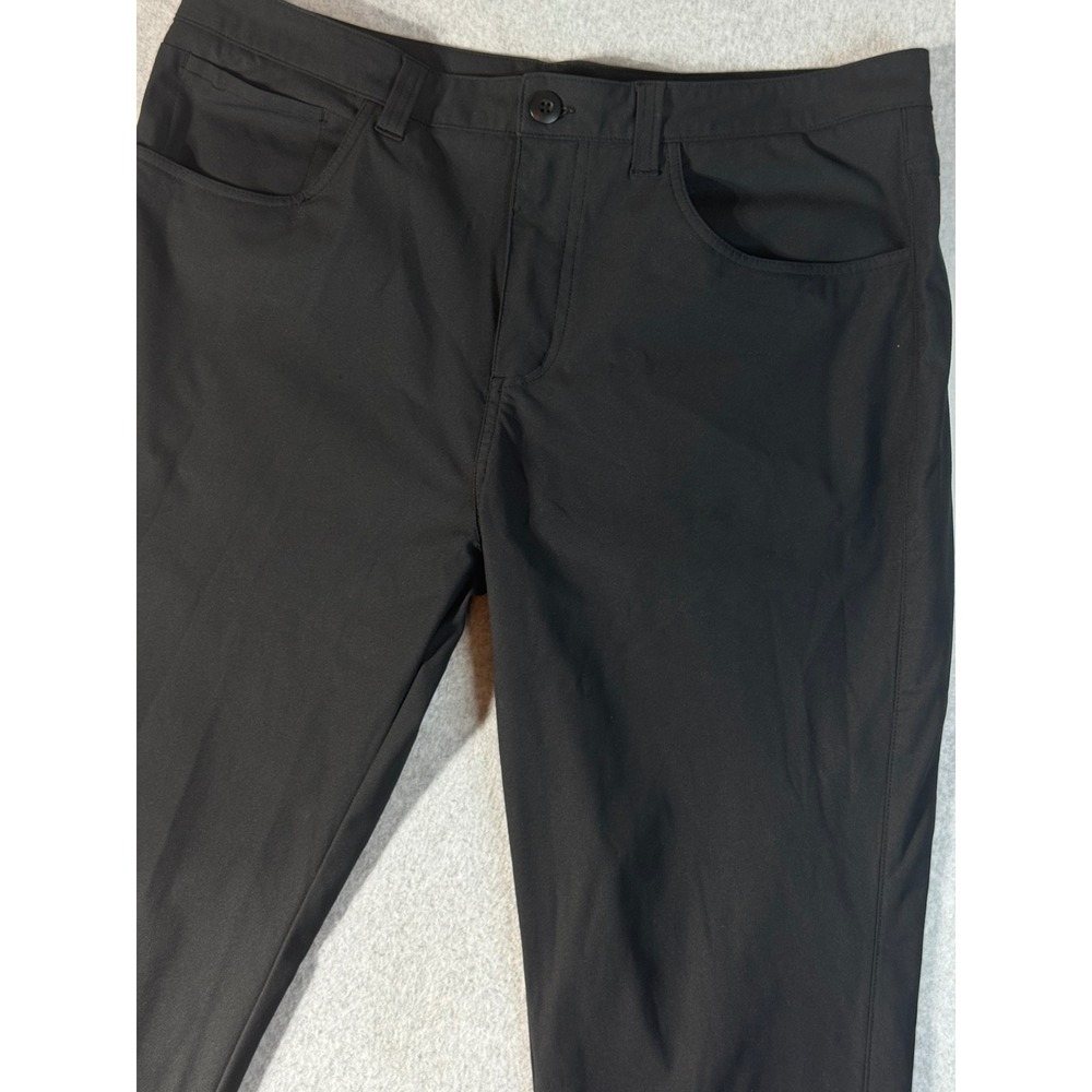 New Balance Mens Black Golf Pants 36x30 Performance Technical Trousers RN130893